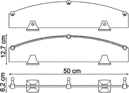 Полка Wasserkraft Wern K-2544 - 4