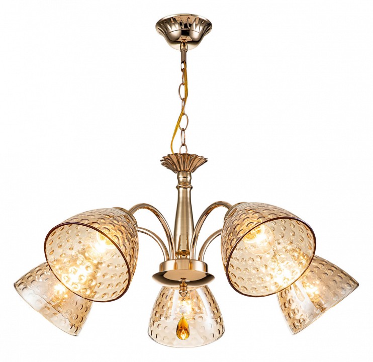 Подвесная люстра Escada Freesia 658/5PL Gold - 1