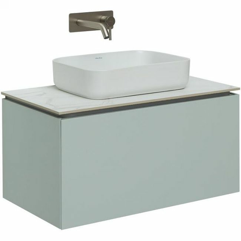 Тумба под раковину Allen Brau Infinity 85 светло - зеленый матовый 1.21002.PWM - 0