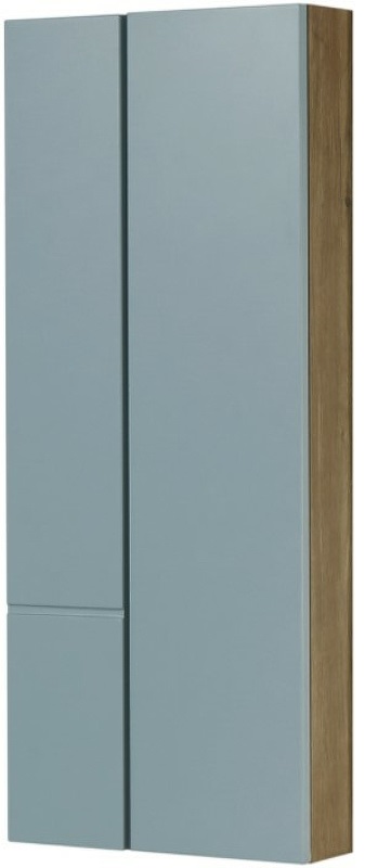 Шкаф подвесной Aquaton Мишель 43 светлое дерево-голубой 1A244203MIX30 - 0