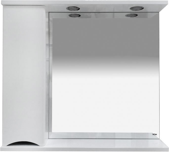 Зеркало Misty Элвис 85 L белый П-Элв-01085-011Л - 0