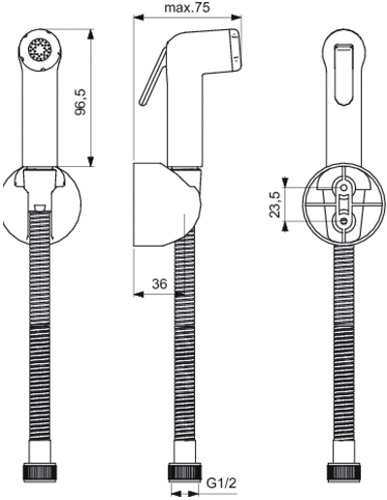 Гигиенический душ Ideal Standard IdealSpray  B0595AA - 1