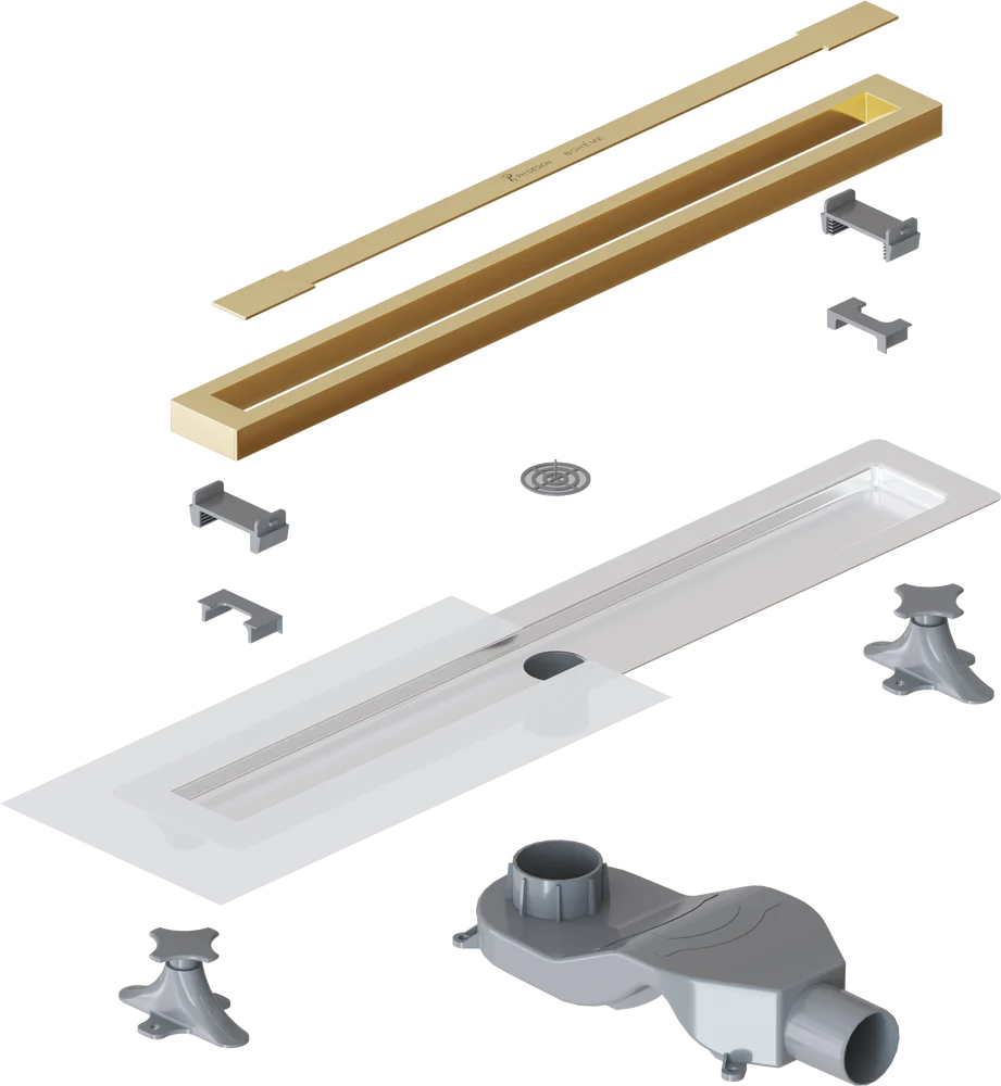 Душевой лоток Armadi Art Premium Trendy 60 золото 983-60-G - 2