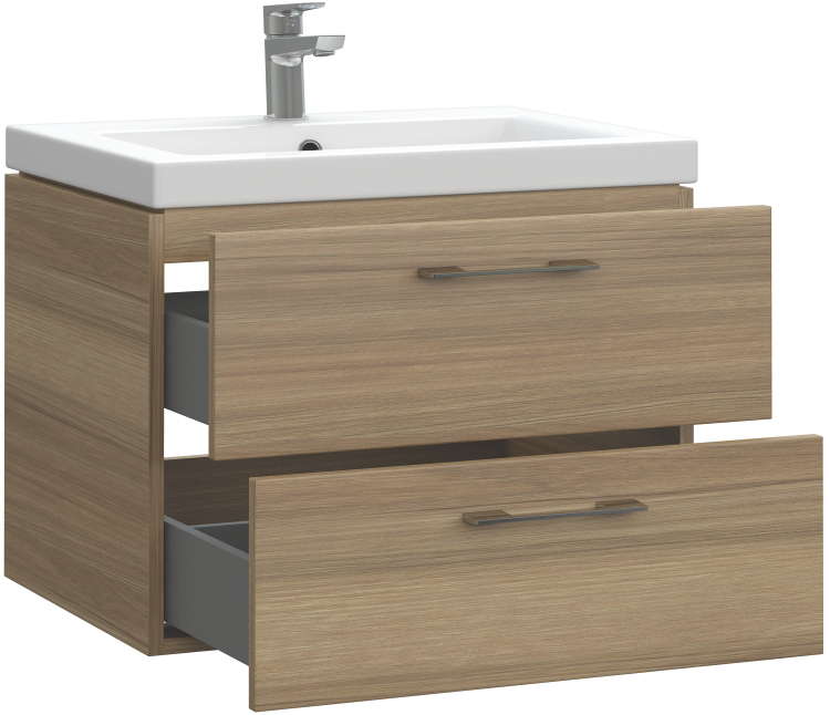 Тумба для комплекта Cersanit Lara 60 орех 63414 - 4