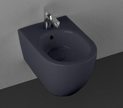 4.32008.AN REALITY Биде подвесное, 530x365мм, антрацит (280170) - 0