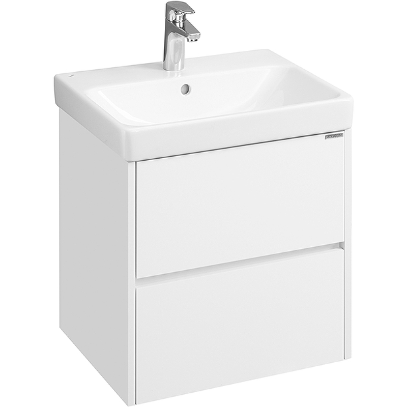 Тумба с раковиной Aquaton Сканди 55 белый  1A2517K0SD010 - 0