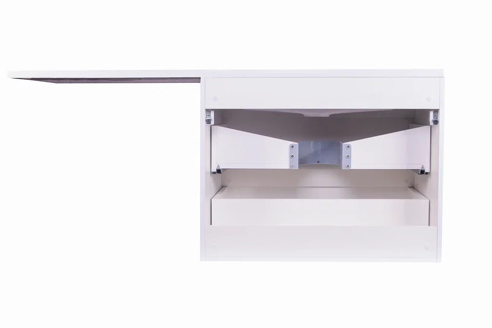 Тумба под раковину Style Line Даллас 140 Люкс Plus, белый  СС-00002337 - 2