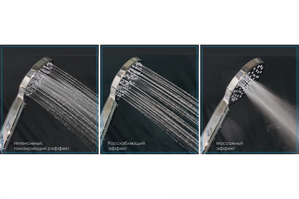 Душевая кабина Royal Bath 100x80 R стекло прозрачное задняя стенка белая RB8100BP5-WT-CH-R - 1