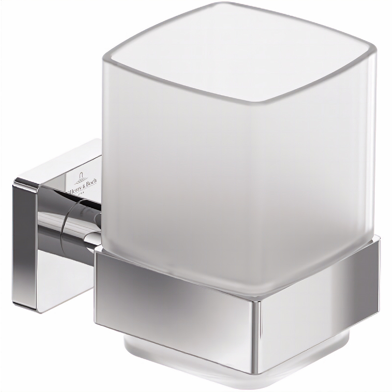 Стакан для зубных щеток подвесной Villeroy&Boch хром TVA15201900061 - 0