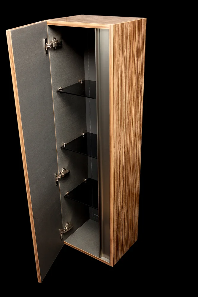 Шкаф-пенал Armadi Art Vallessi 35 подвесной светлое дерево 836-Z - 2