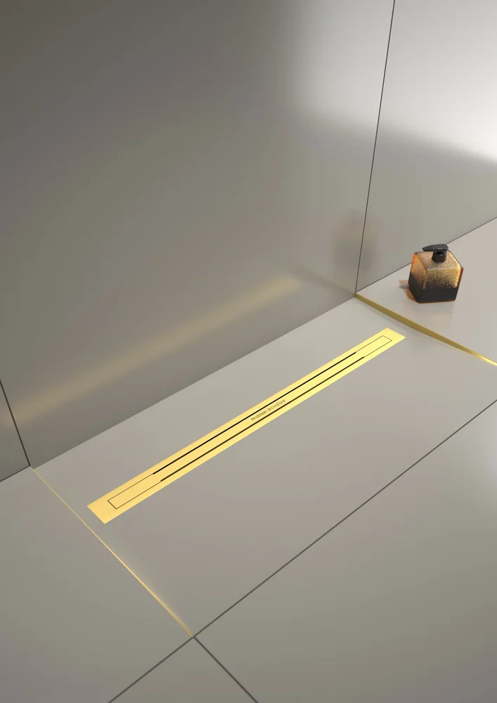 Душевой лоток Armadi Art Premium Trendy 80 золото 983-80-G - 2