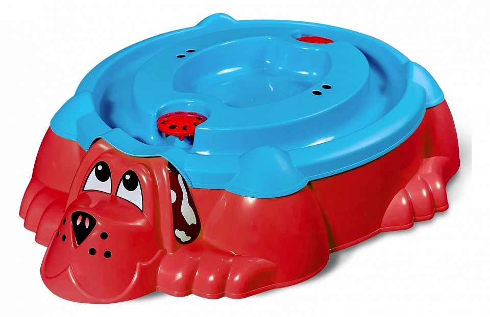 Песочница KIDS Собачка с крышкой 432 2894740408 - 0