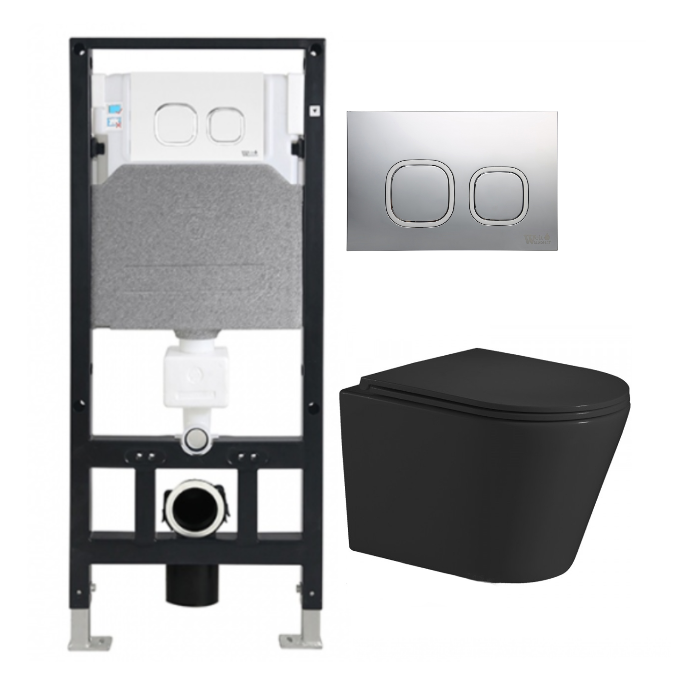 Комплект Weltwasser AMBERG 506 + SALZBACH 004 MT-BL + AMBERG RD-MT CR  10000006845 - 0