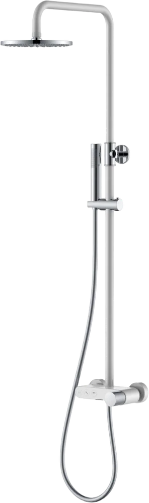 Душевая стойка Boheme Stick хром- белый 128-WCR.2 - 0