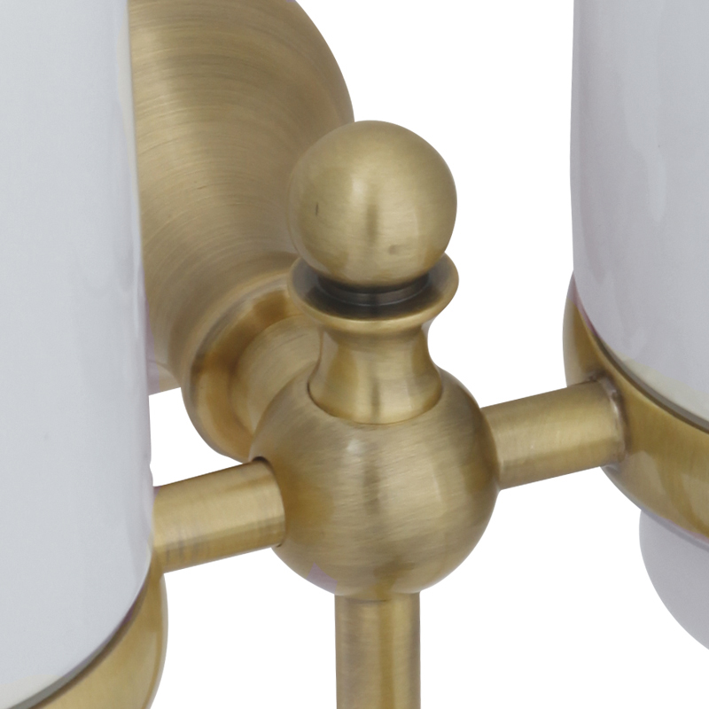 Стакан Veragio Gialetta VR.GIL-6443.BR двойной, с мыльницей, бронза - 1