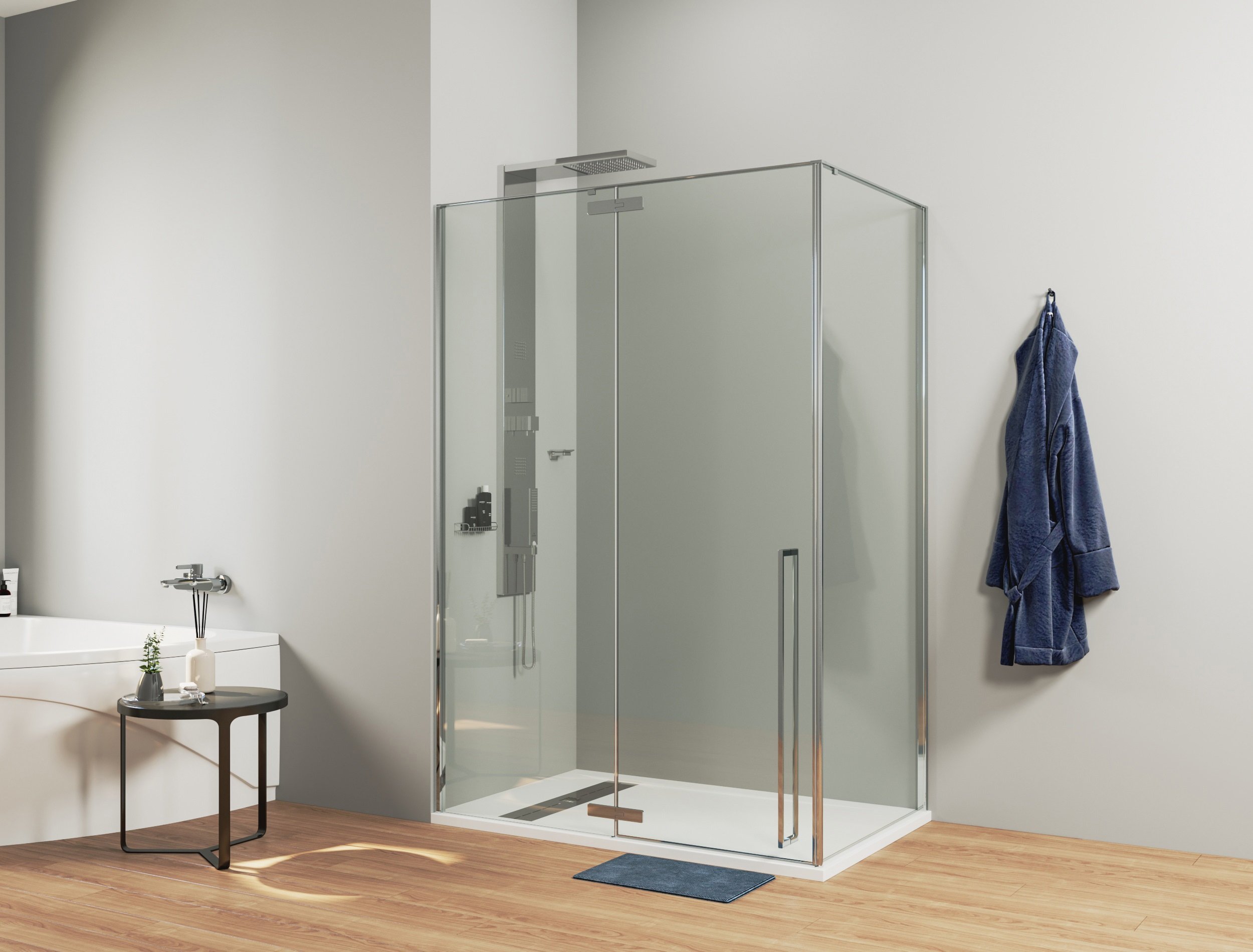 Душевой уголок Allen Brau Fantasy 3.11001-00 90х90 - 2