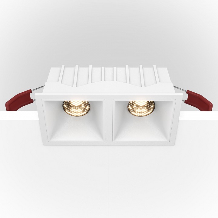 Встраиваемый светильник Maytoni Alfa DL043-02-10W4K-D-SQ-W - 3