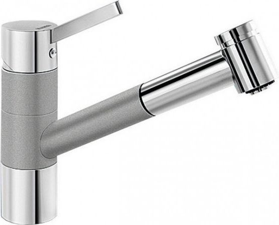 Смеситель для кухонной мойки Blanco Tivo серый, хром  517611 - 0