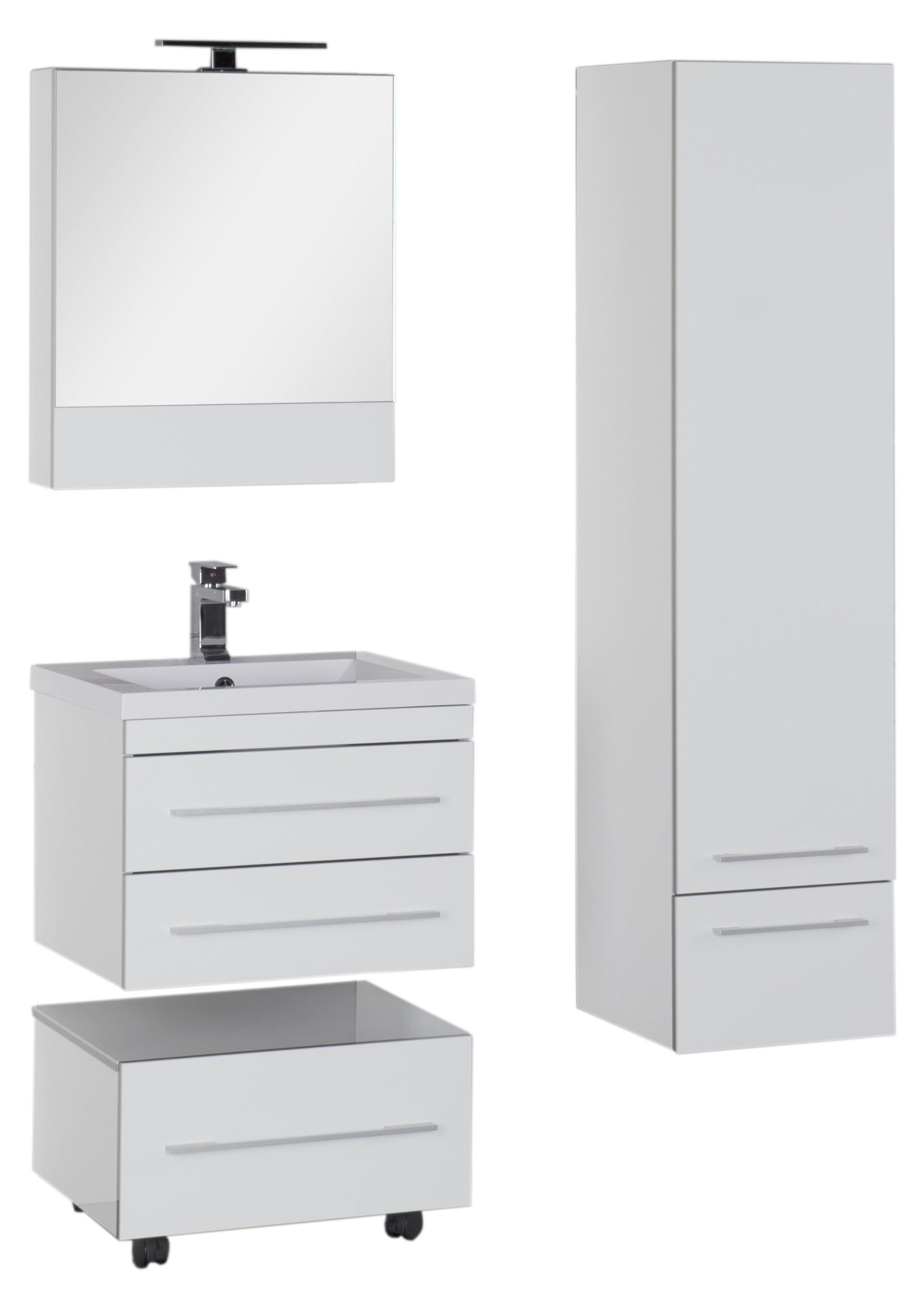 Шкаф-пенал Aquanet Верона R белый 176672 - 12