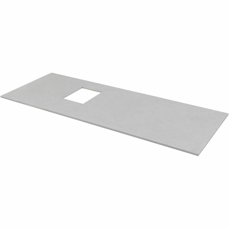 Столешница под раковину Allen Brau Infinity 120 L серая структура 1.21015.G-S - 2