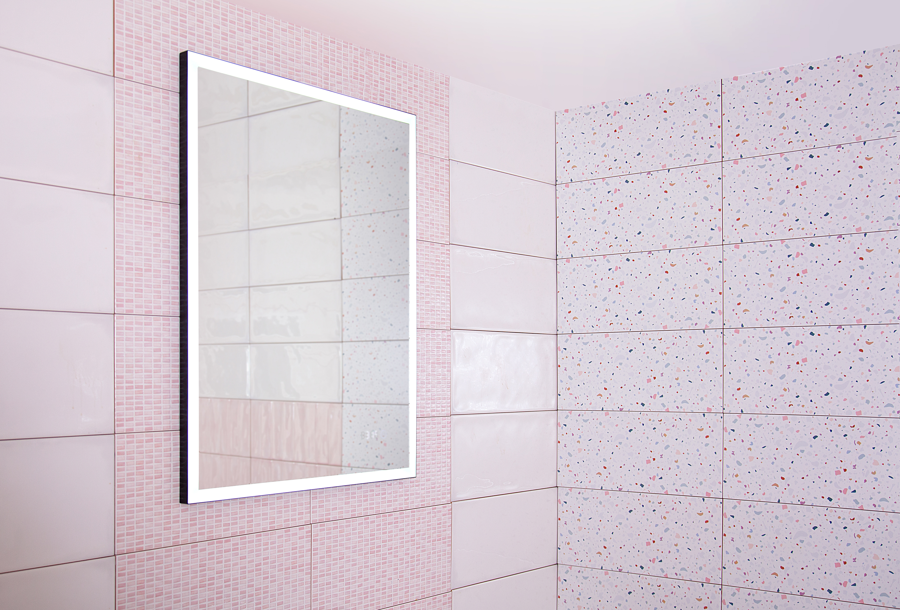 Зеркало Бриклаер Лофт 60 сенсор на зеркале, с подсветкой 4627125415722 - 4