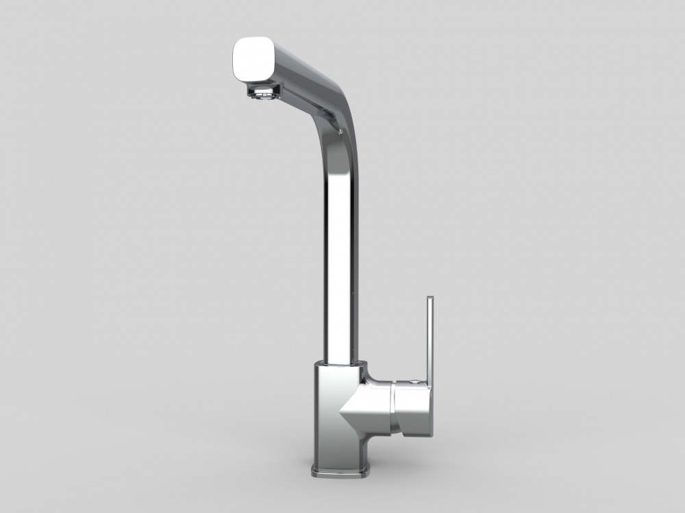 Смеситель для кухни GPD Pedra хром MTE160 - 10