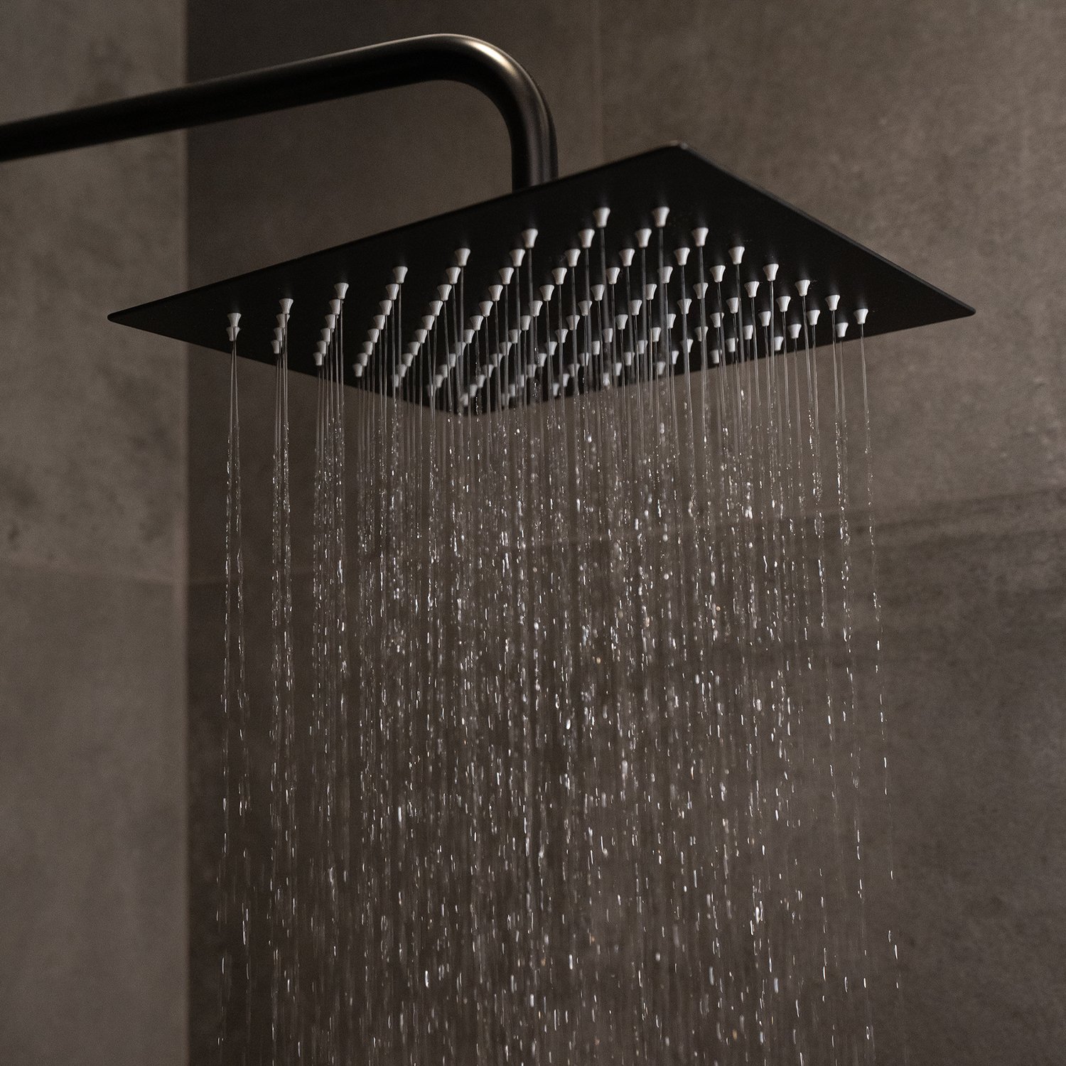 Душевая стойка Wasserkraft A27701 черная матовая - 2