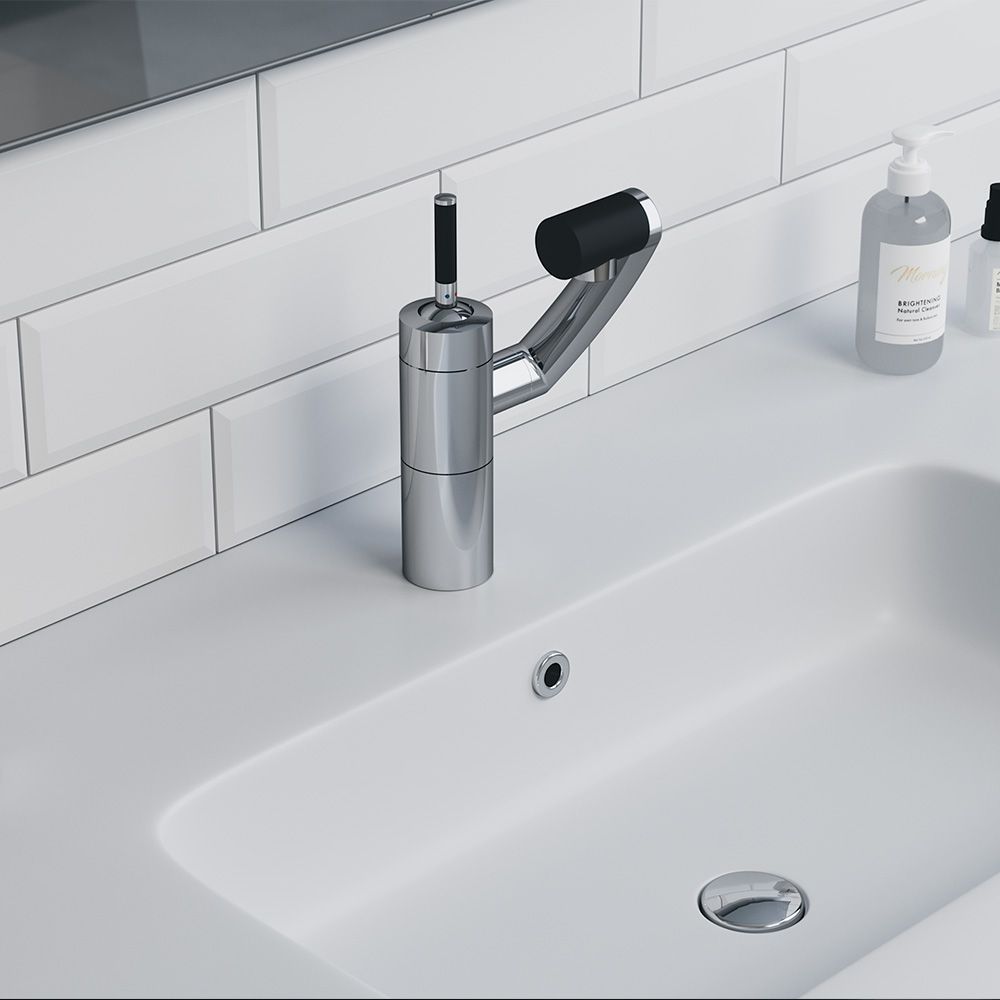 Смеситель для раковины Damixa ARC хром, черный  290217464 - 4