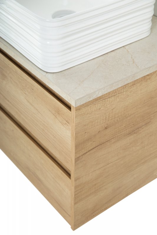 Столешница BelBagno 100х46 бежевый матовый мрамор  KEP-100-MCO - 1