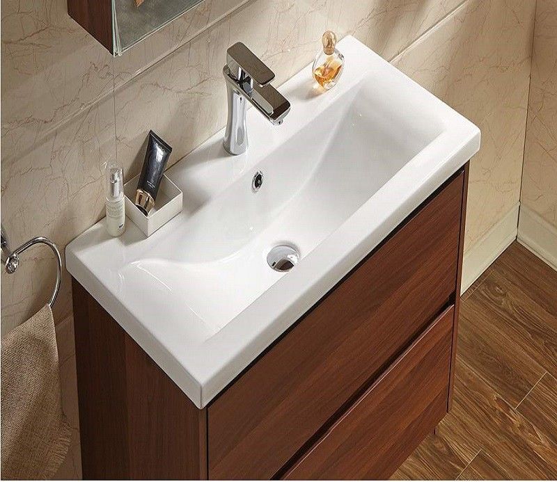 Раковина встраиваемая CeramaLux N 81.5 см белый  9393-80 - 5