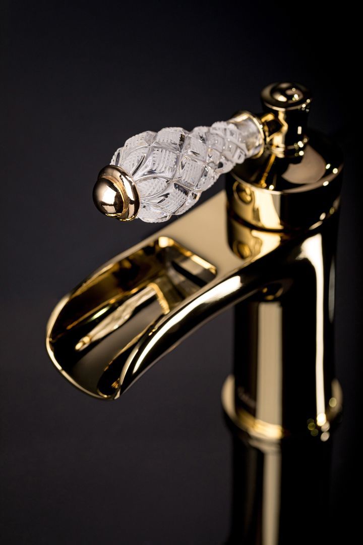 Смеситель Boheme Vogue Crystal 211-CRST для раковины - 1