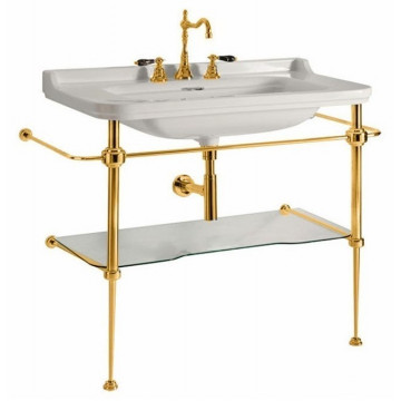 Консоль для раковины Kerasan Waldorf 80 Золото  9197K2 - 0