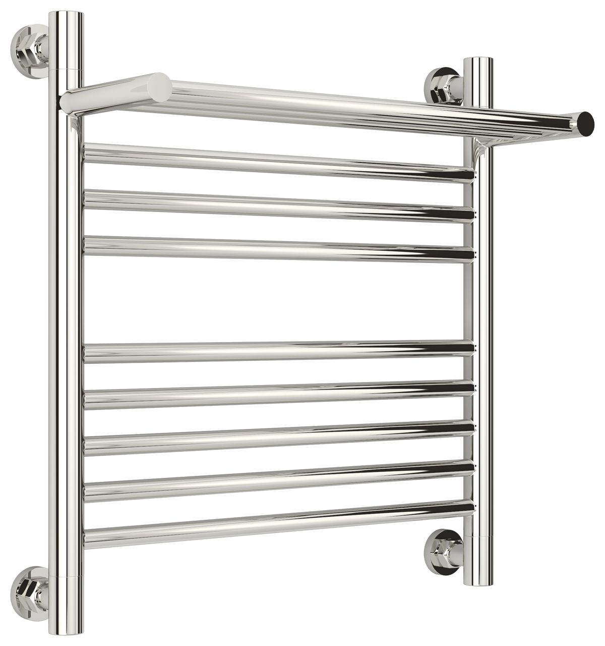 Полотенцесушитель водяной Сунержа Богема с полкой+ 50х50 хром 00-0223-5050 - 0