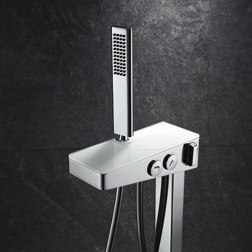 Смеситель напольный Black&White Universell хром 6982U - 3