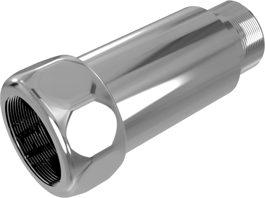 Прямое соединение для полотенцесушителя Terminus хром 4620768887581 - 0