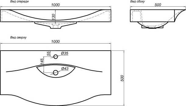 Мебель для ванной Aqwella 5 stars Бергамо 100 акация - 10