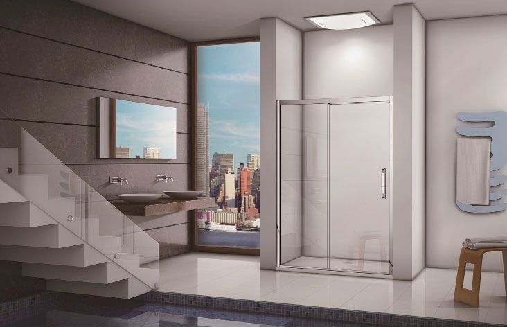 Душевая дверь в нишу Good Door Antares WTW-110-C-CH АН00001 - 2