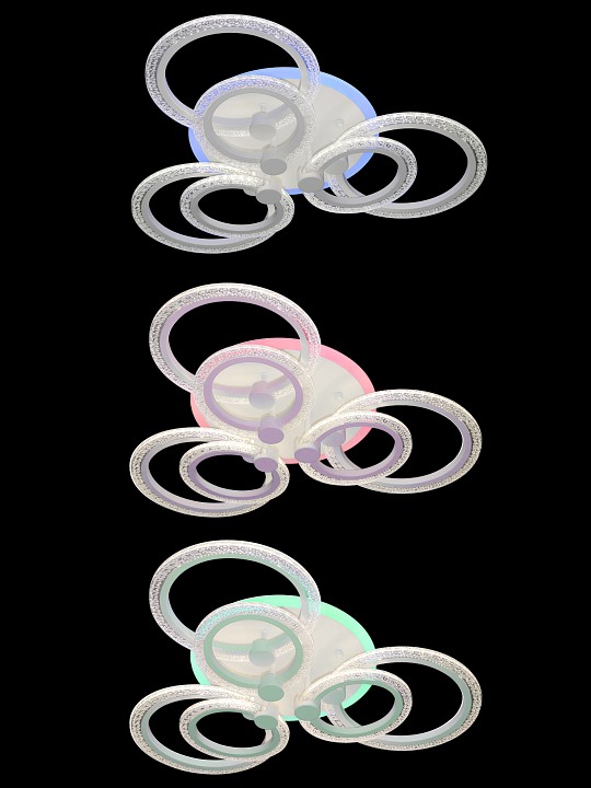 Потолочная люстра Natali Kovaltseva HIGH-TECH LED LAMPS HIGH-TECH LED LAMPS 82013 - 5