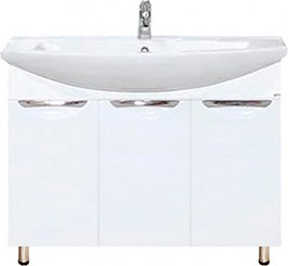 Тумба с раковиной Misty Лаванда 80 прямая - 2