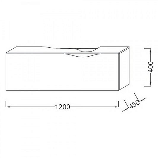 Тумба под раковину Jacob Delafon Stillness 45 см  EB2000-P7 - 2
