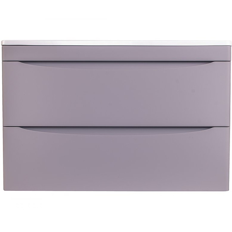 Тумба под раковину Style Line Бергамо мини 90 серая СС-00002365 - 0