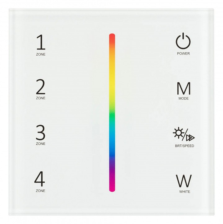 Панель-регулятора цвета RGBW  сенсорный встраиваемый Arlight SMART 028140 - 2