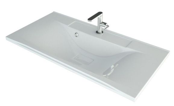 Раковина встраиваемая Stella Polar Milen 100 белый 4627173210133 - 0