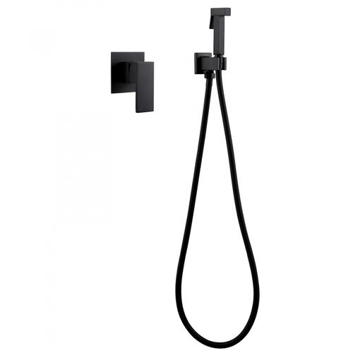 Гигиенический душ Abber Daheim черный, матовый  AF8225B - 1