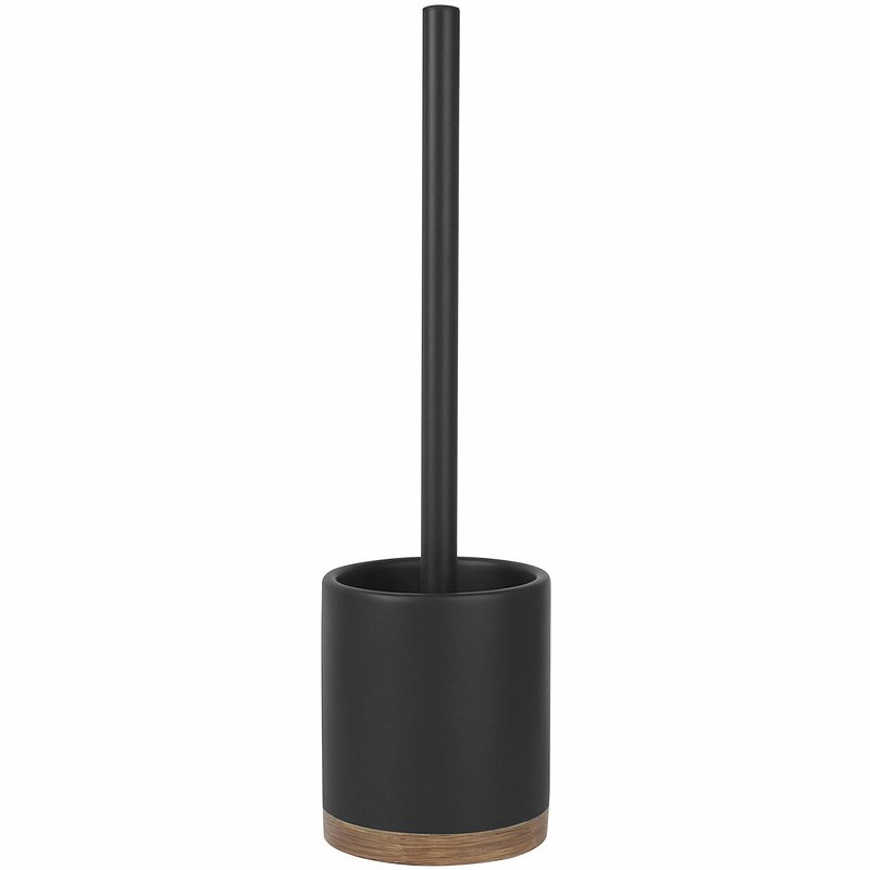 Ершик для унитаза Wasserkraft Vils черный матовый K-6127 - 0