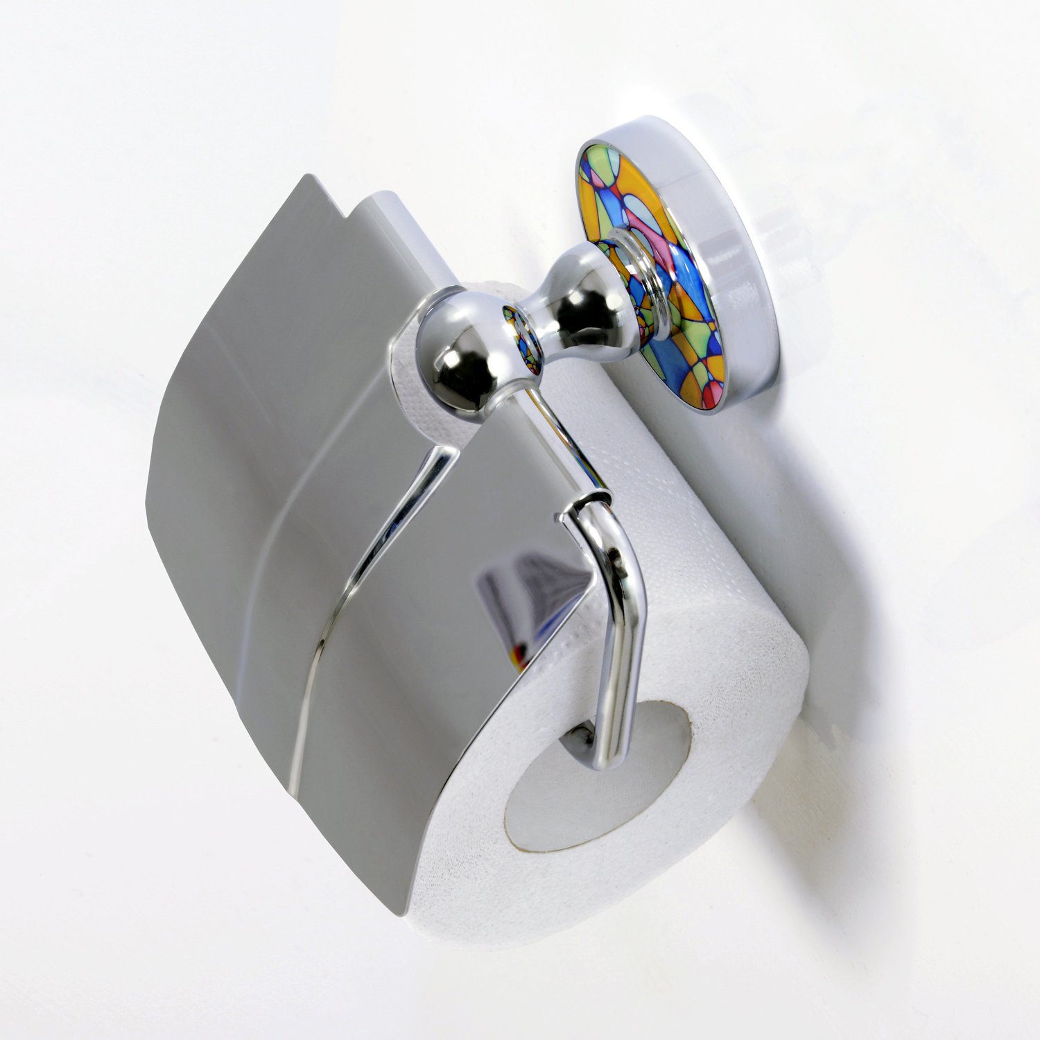 Diemel 2225 Держатель туалетной бумаги с крышкой K-2225 - 1