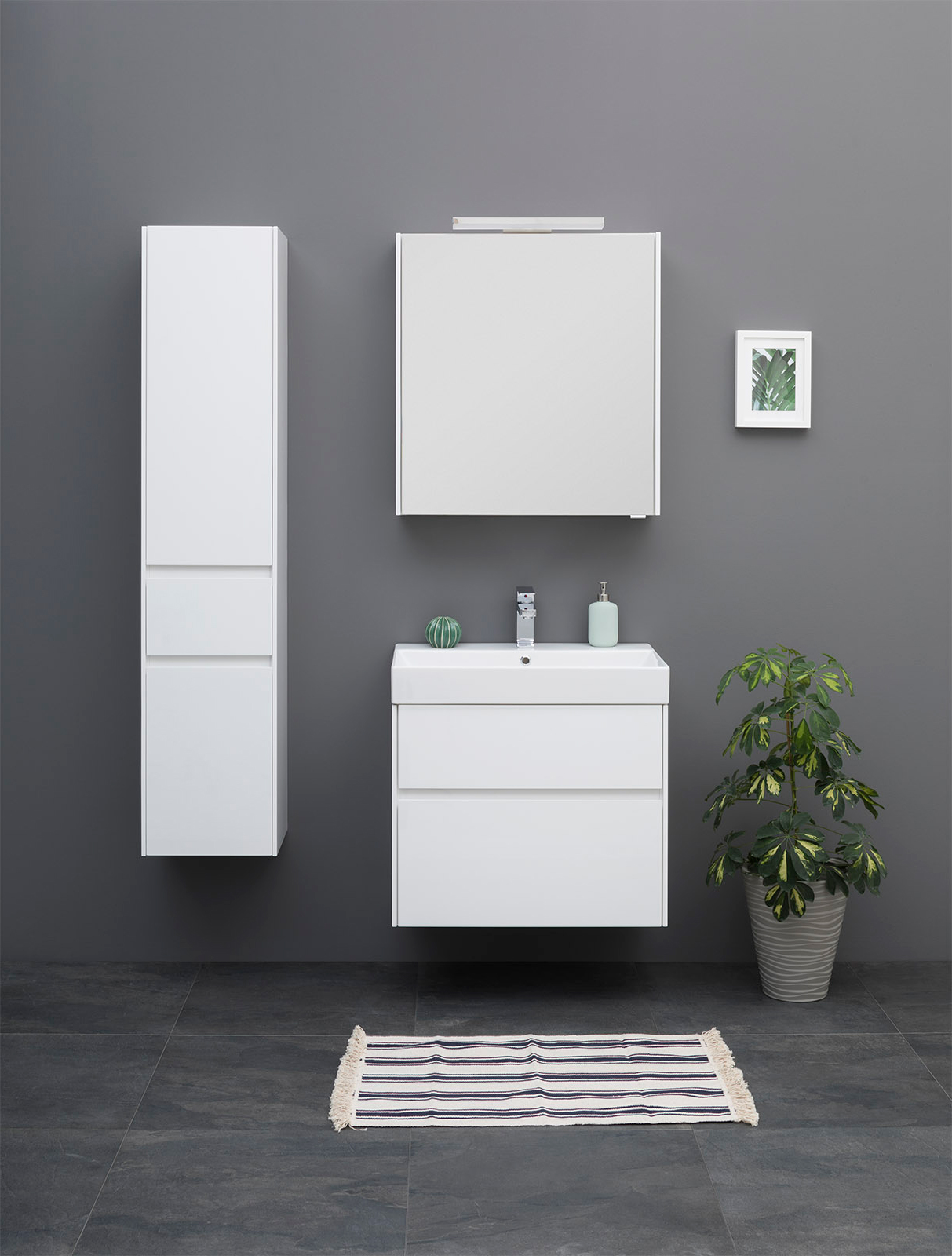 Шкаф-пенал Aquanet Бруклин 35 L 209827 - 3