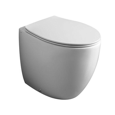 Чаша для приставного унитаза Simas Bormio белый без сиденья BR01 bi - 0