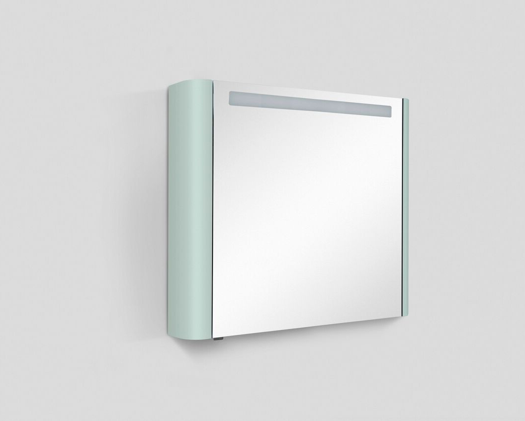 Зеркало-шкаф AM.PM Sensation 80 R, мятный M30MCR0801GG - 1