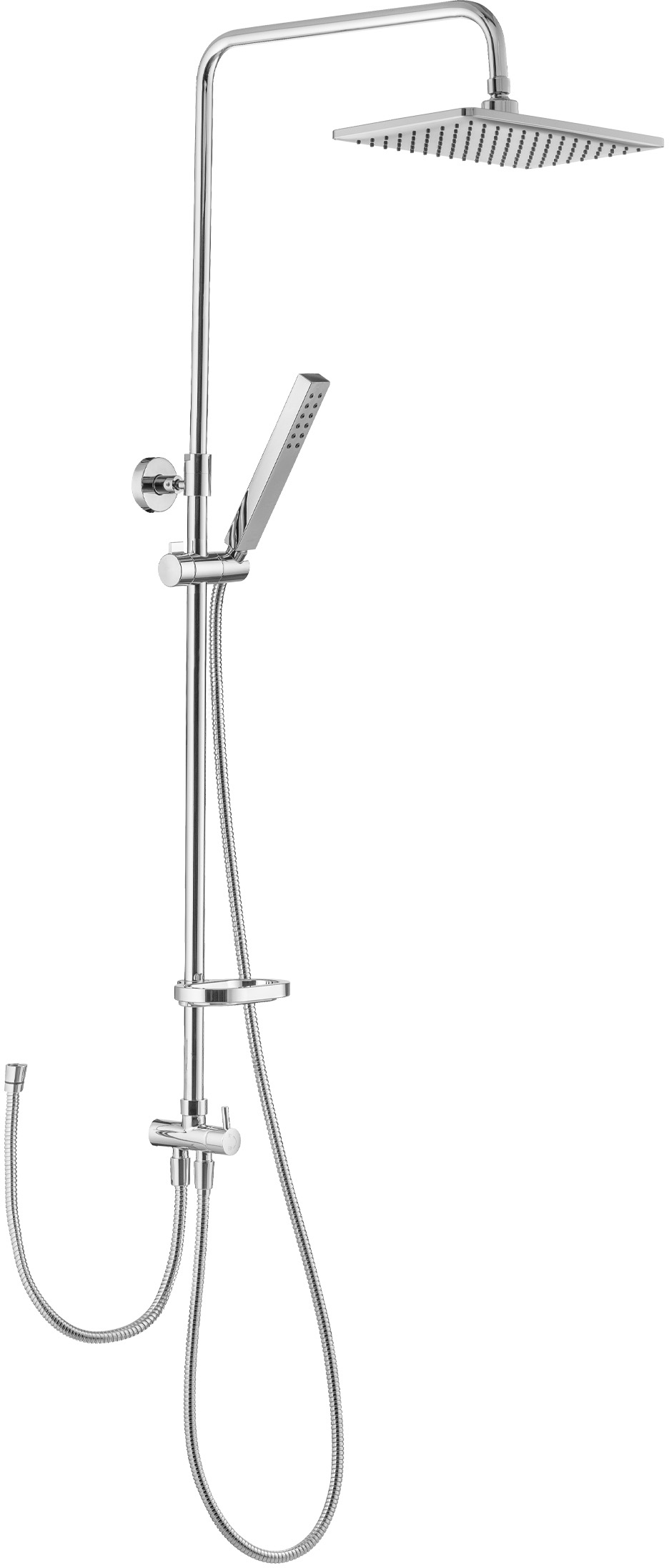 Душевая стойка Swedbe Calypso хром  5071 - 1